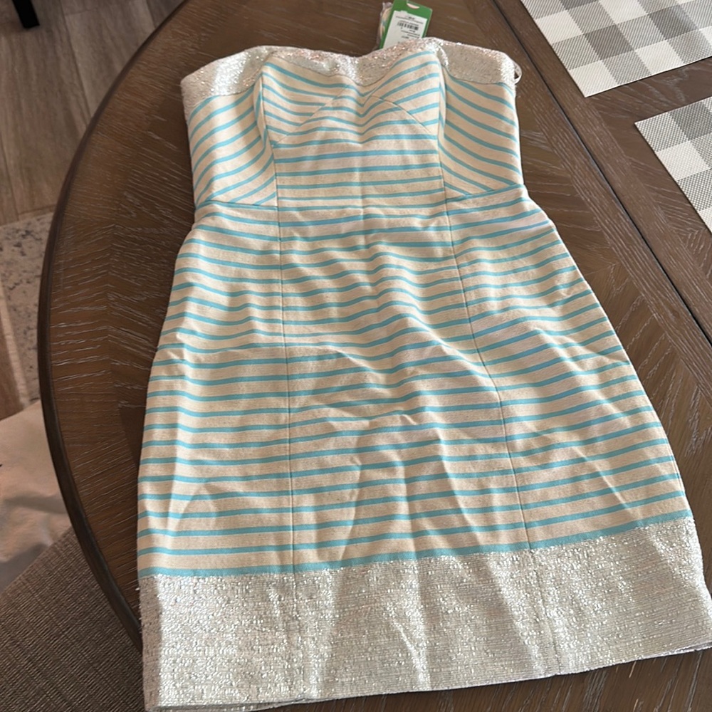 Lily Pulitzer brand new strapless dress size 2